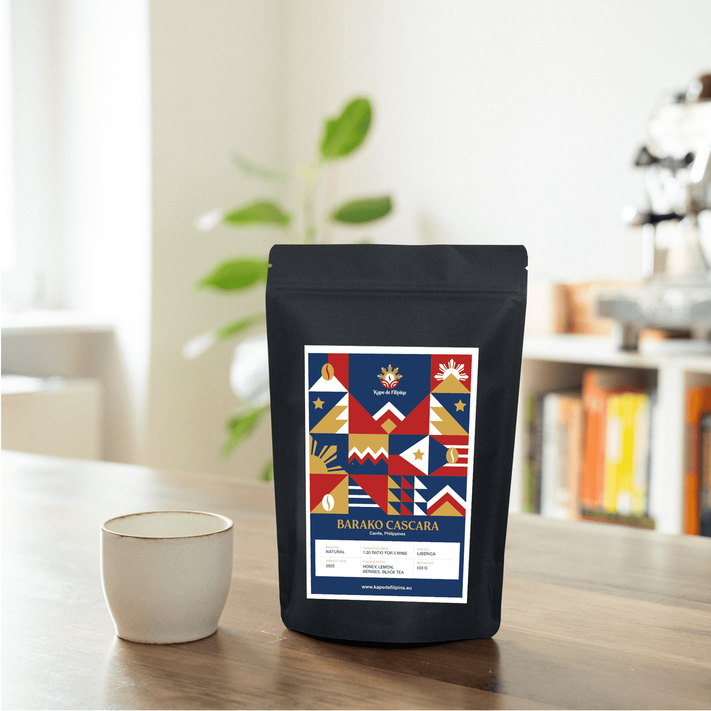 Liberica (Barako) Cascara - 100g - Kape de Filipina