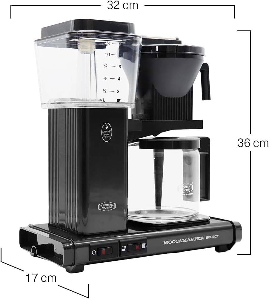 Moccamaster KBG Select - Filter Machine - 1.25 L - Kape de Filipina