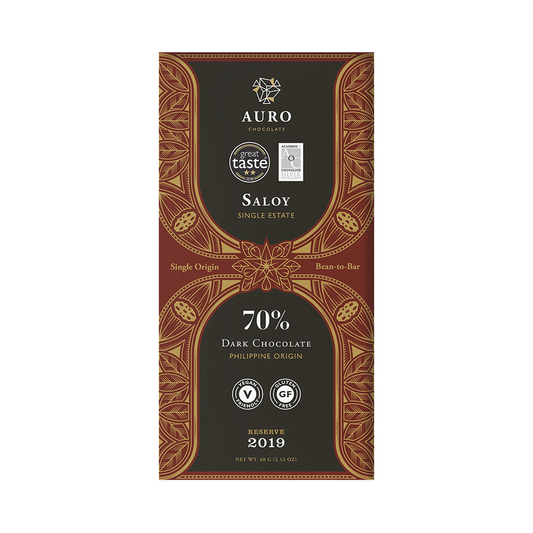 Auro Saloy 70% Dark Chocolate